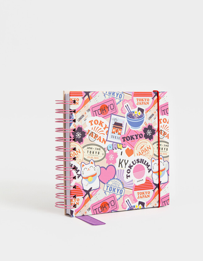 Anotadores Cuadernos y Memos Cuaderno Cuadrado "tokyo" - Combinacion Multicolor