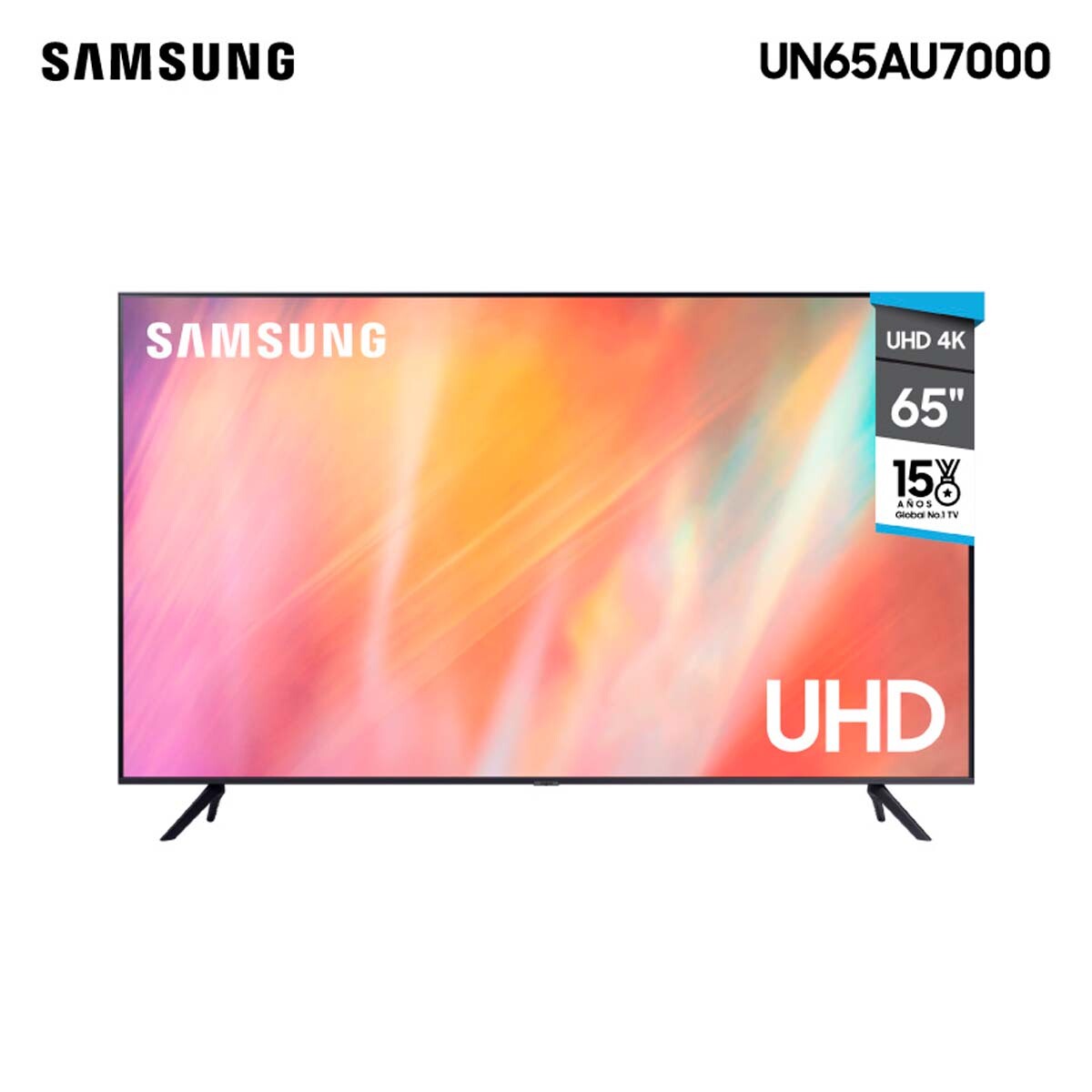 TV SMART SAMSUNG 65” UHD 4K - UN65AU7000 