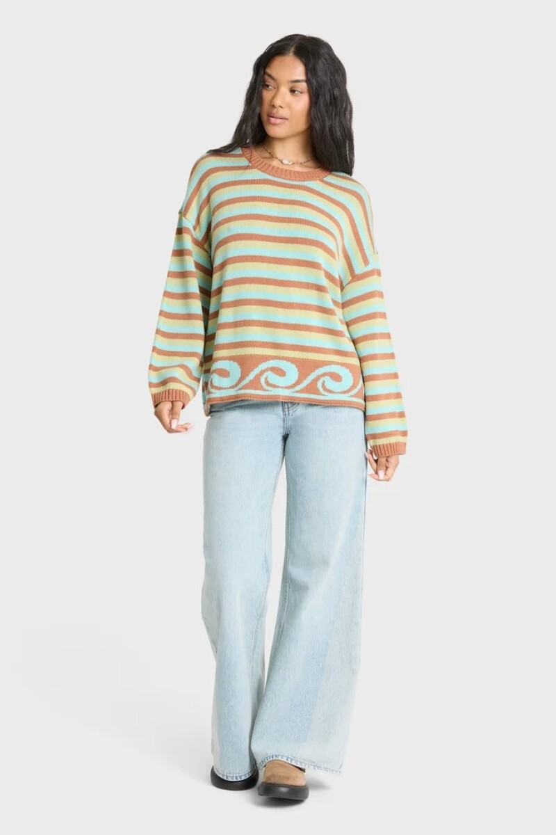 SWEATER BAYSIDE H-marron