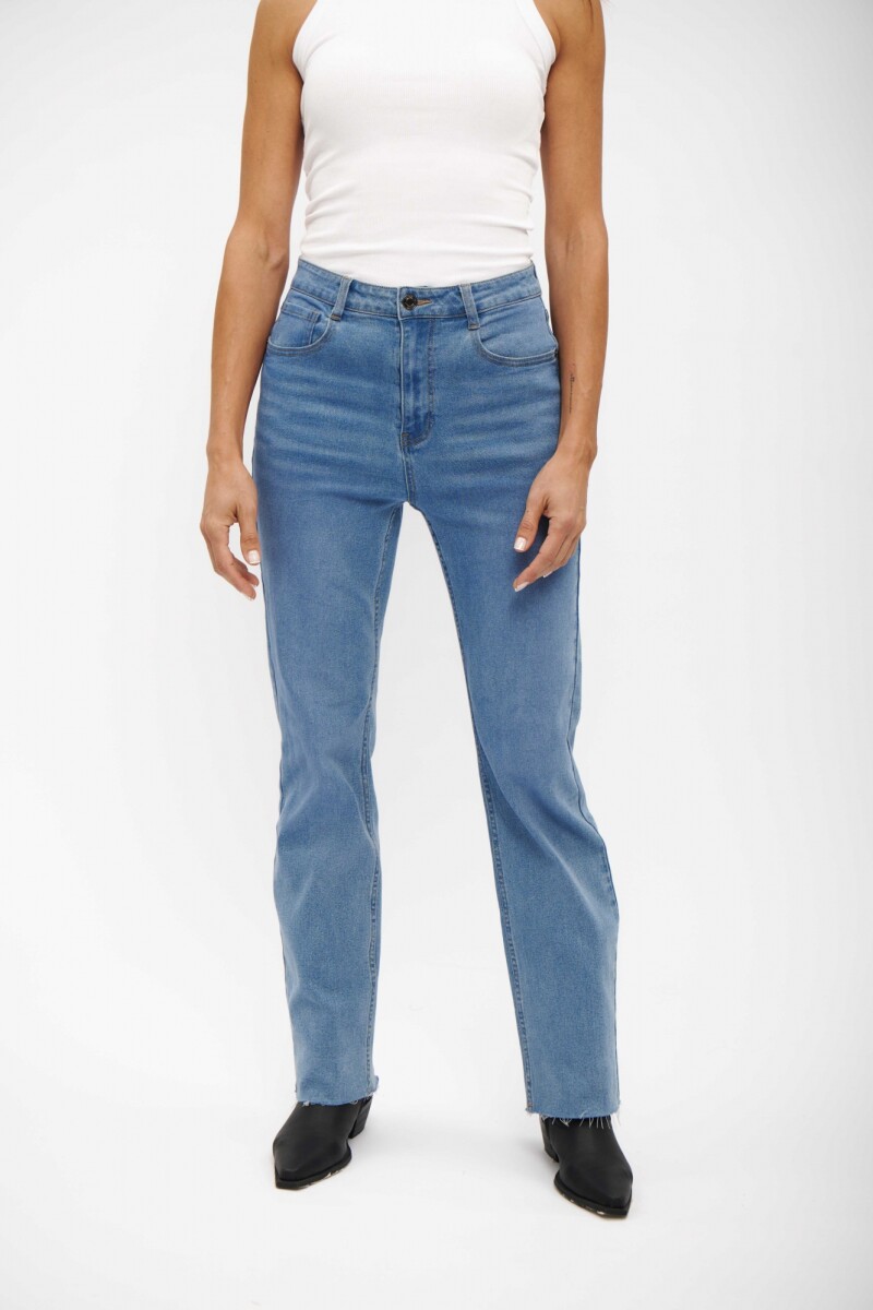 JEAN CLOE RECTO AZUL MEDIO