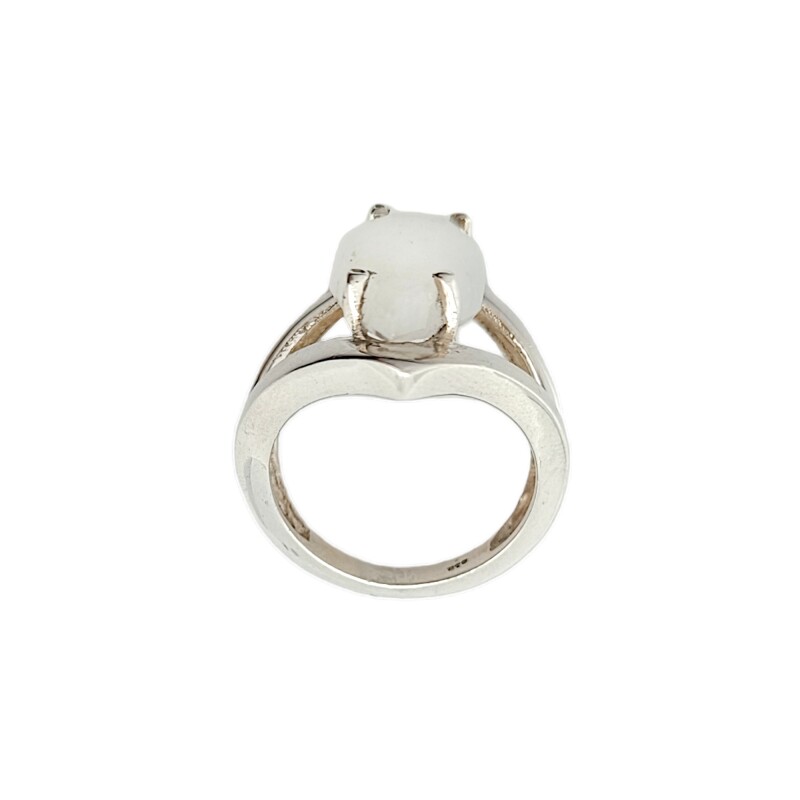 Anillo Almendra-Plata 925-Piedra Luna-AN3080 conpiedra