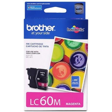 BROTHER LC60M MFC-J410/DCP-140/DCP-J125/MFC240C MAGENTA Brother Lc60m Mfc-j410/dcp-140/dcp-j125/mfc240c Magenta