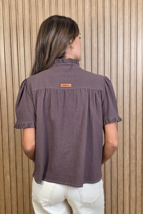 Camisa Magui Chocolate
