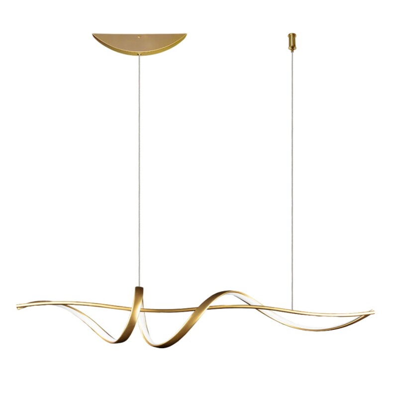 COLGANTE LED LINEA 32W 3000K 120CM DORADO COLGANTE LED LINEA 32W 3000K 120CM DORADO