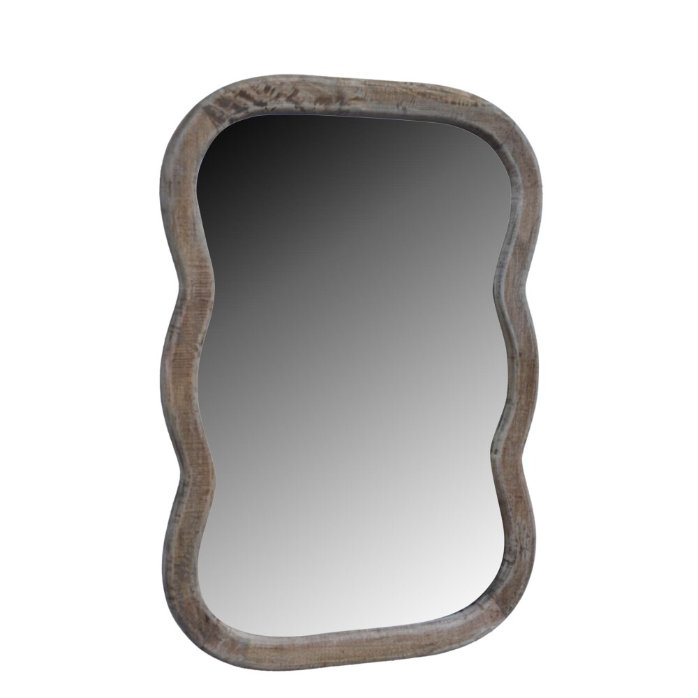 ESPEJO WAVY MADERA NATURAL-BEIGE M-24257
