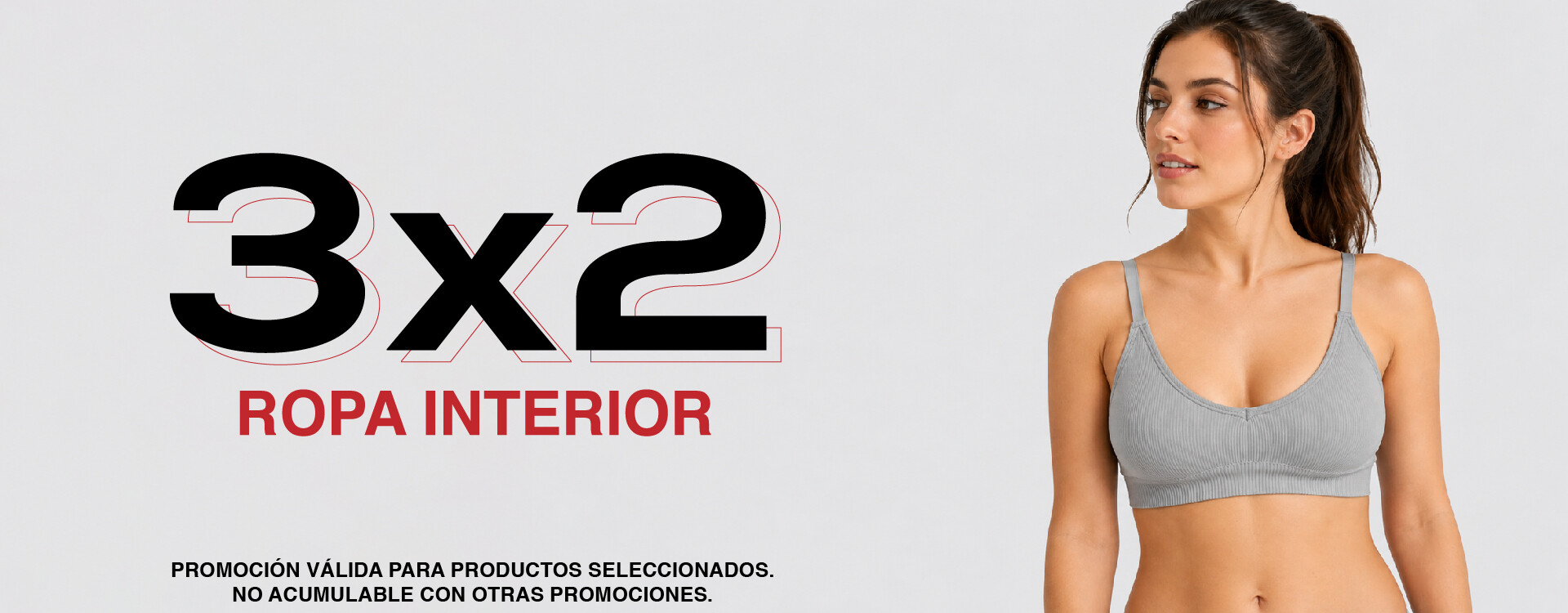 3X2 Ropa interior