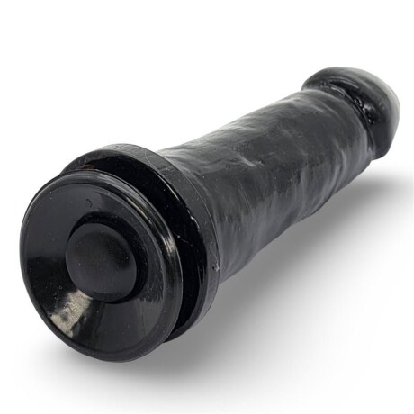 Dildo Eyaculador Sopapa Super Super Negro Dildo Eyaculador Sopapa Super Super Negro