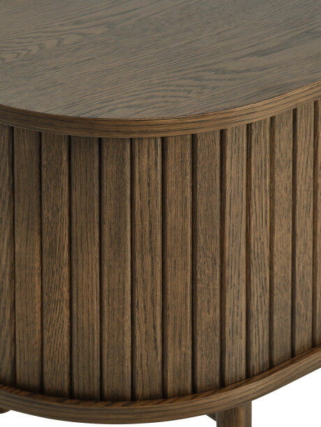 Mueble TV LYNGVIG 160cm 2 puertas persi roble osc Mueble TV LYNGVIG 160cm 2 puertas persi roble osc