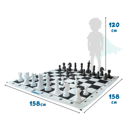 Juego de Ajedrez XXL Alldoro Juego de Ajedrez XXL Alldoro