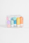 Set de frascos de viaje 9 pcs multicolor