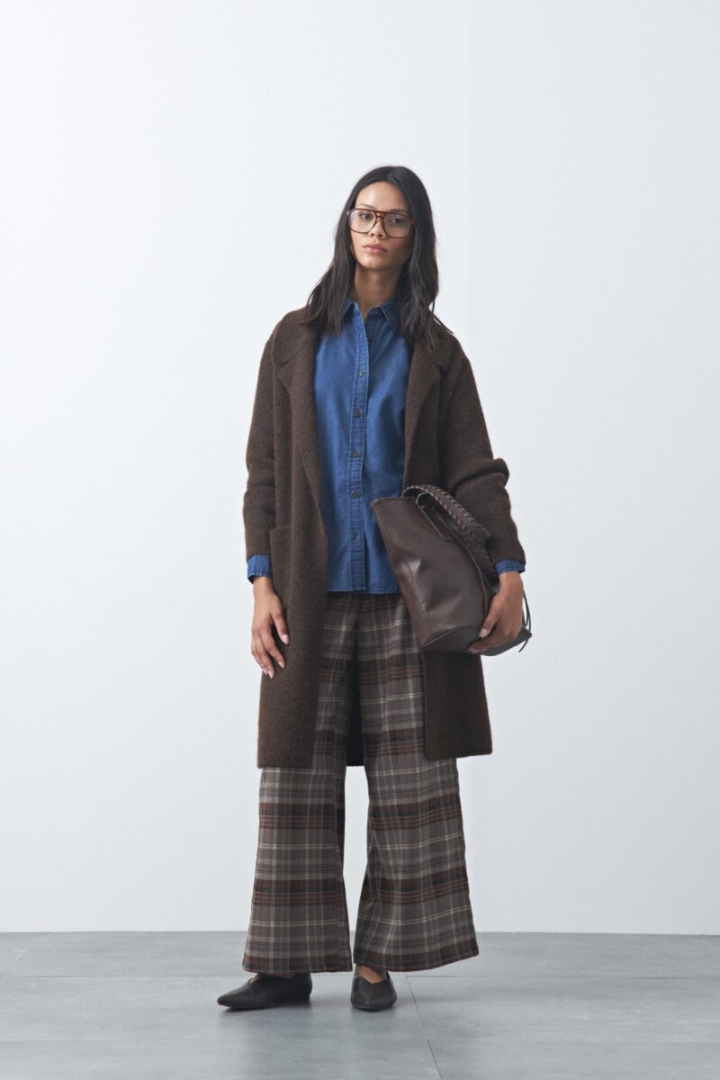 CARDIGAN BELORA Chocolate