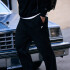 Pantalón The Go-To Straight Leg Pant Hombre Black