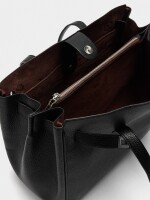 Bolso Para Portátil Con Textura negro