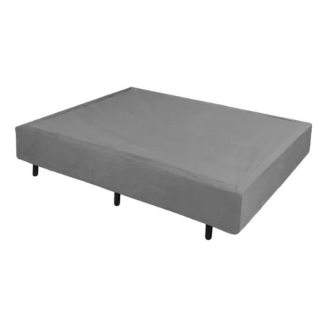 Box 2 Plazas 140x190 cm Gris