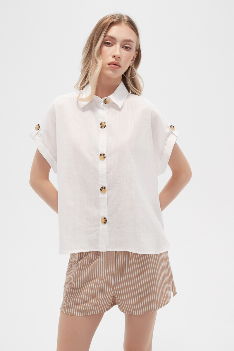 Camisa Taif - Blanco 