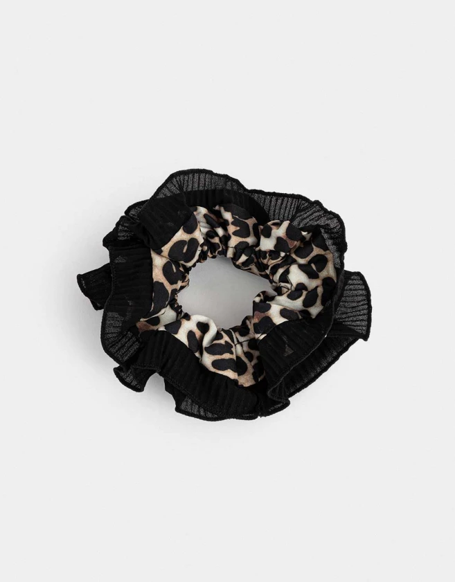 Skunzies XL Scrunchie Animal Print - Combinacion Bicolor