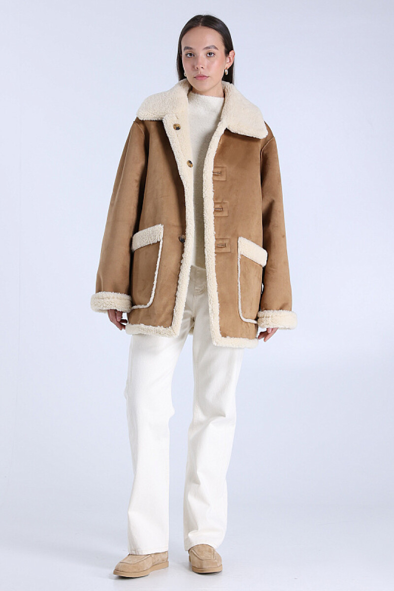 CHAQUETA Camel