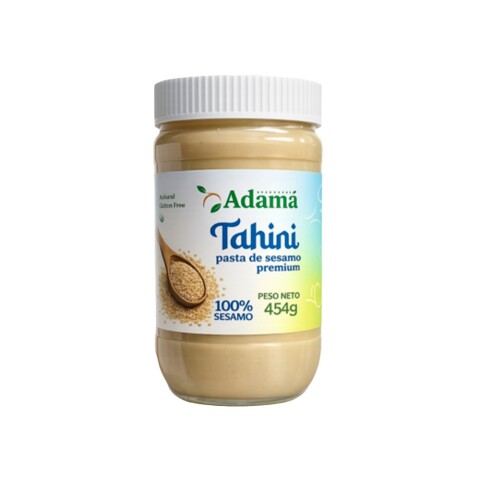 Tahini Pasta de Sésamo 454 g Adamá Tahini Adama 454g
