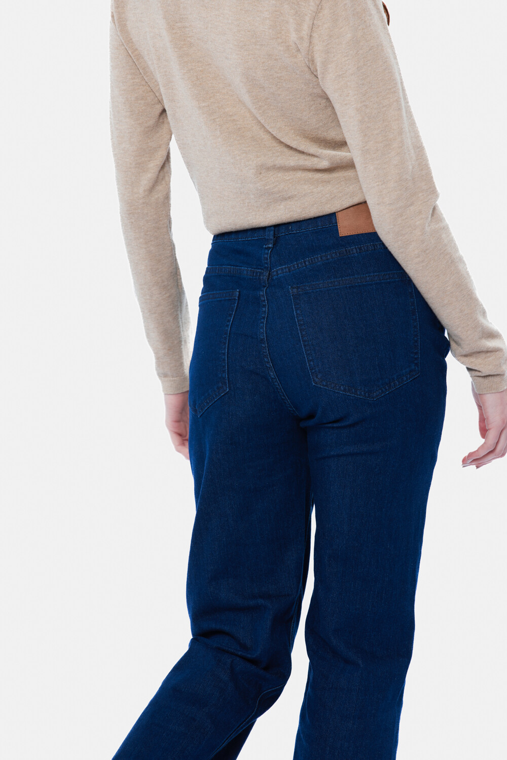 PANTALÓN DE JEAN RECTO Azul