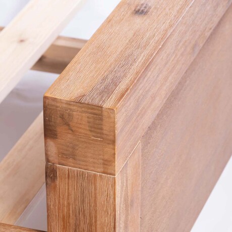 CAMA 1 1/2 PLAZA MADERA-ACACIA NATURAL-BEIGE PRINCE