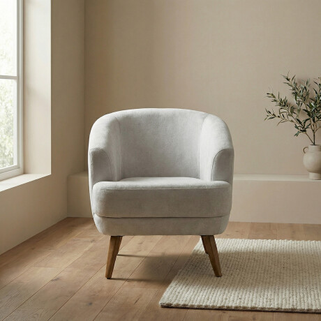 Butaca Betania - Tela Microfibra C39 (Hielo)