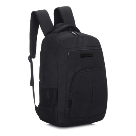 Mochila urbana Discovery clásica 15996 con porta Notebook Negra