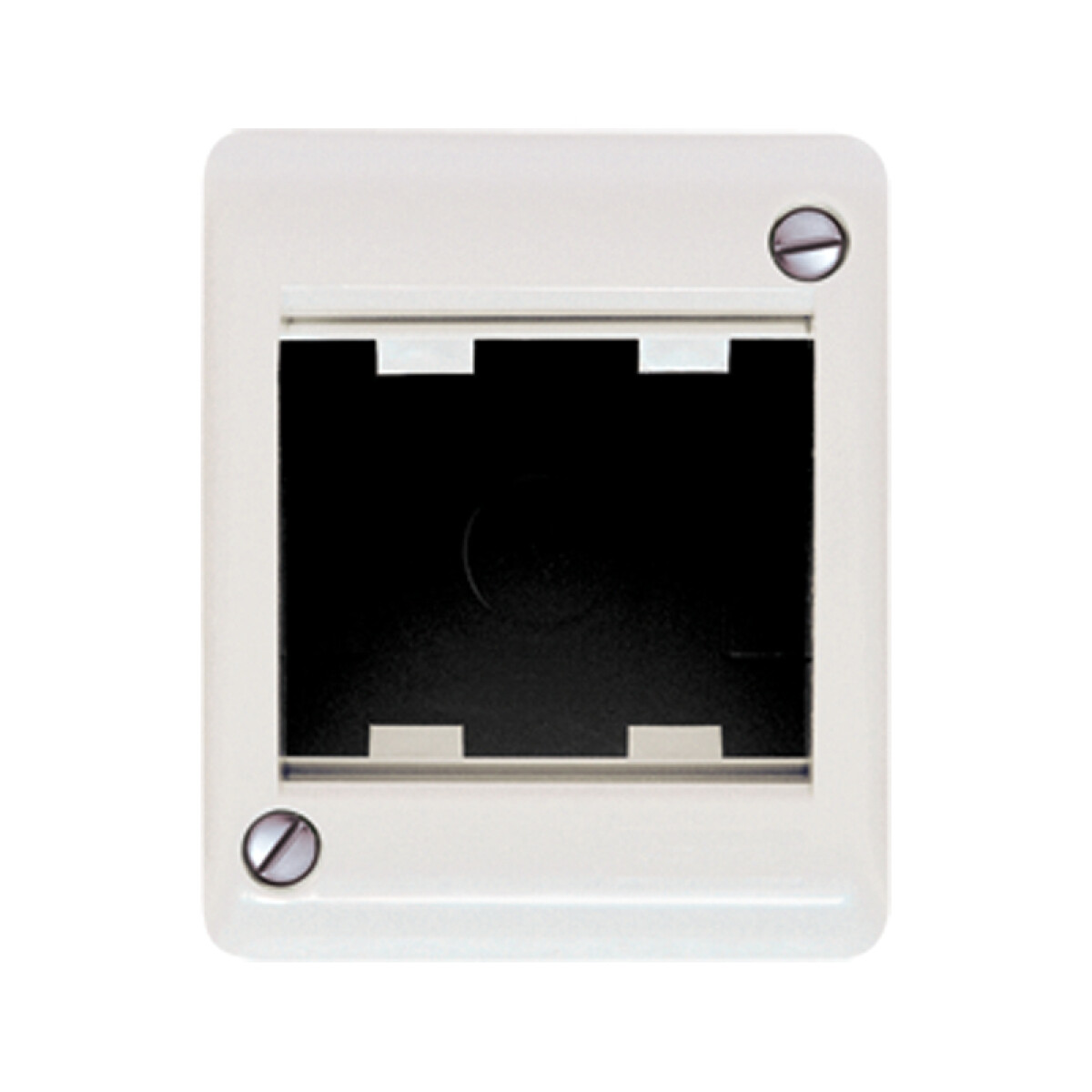 Caja exterior para 2 módulos blanco - Ave - C55604 