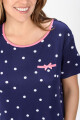 CAMISÓN ESTAMPADO ESTAMPADO LUNARES