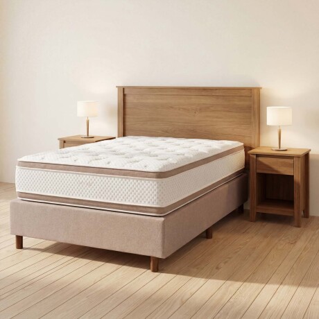 SOMMIER DE ESPUMA IVORY A 1.5 PLAZAS