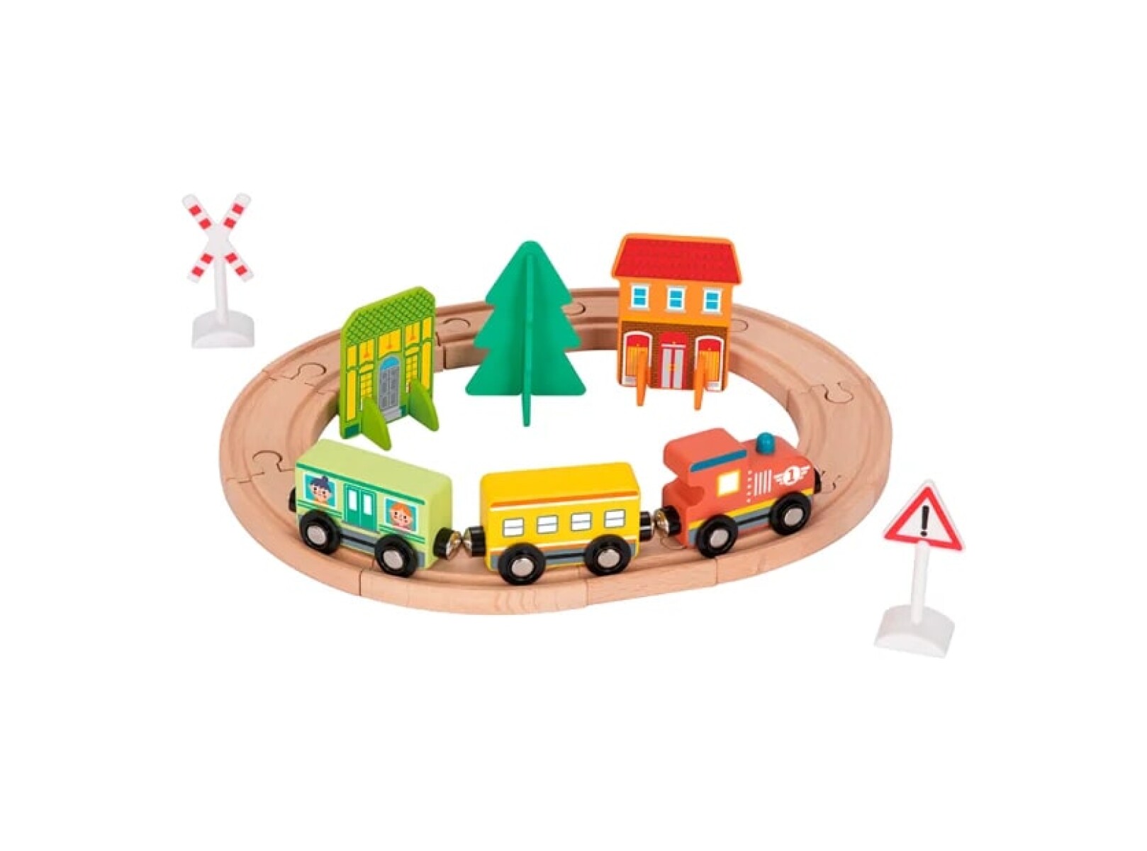 Tren de madera Hi Pando - Ciudad 