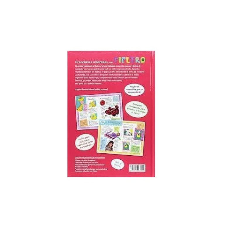 -Creaciones Infantiles con Fieltro – BLOC MANUALIDADES -Creaciones Infantiles con Fieltro – BLOC MANUALIDADES