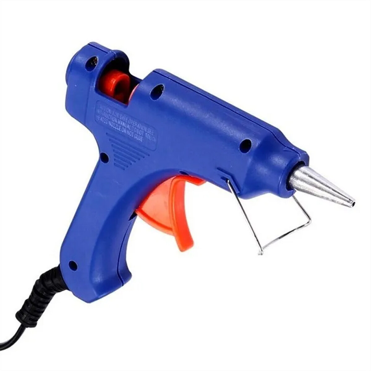 Pistola De Silicona Con Interruptor Excelente Calidad 20w - Azul 