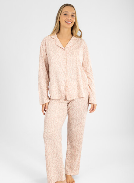 Pijama feline Pale pink