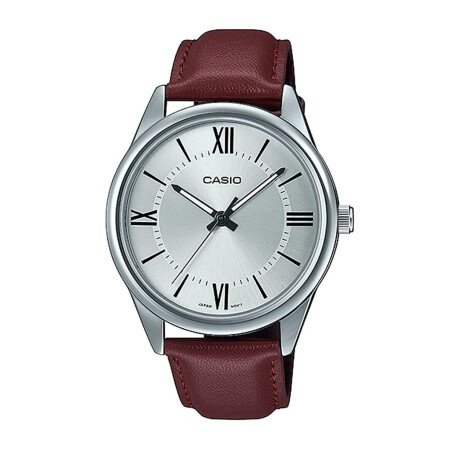 Reloj CASIO MTPV005L-7B5UDF Cuero Marrón Esfera 40mm 0