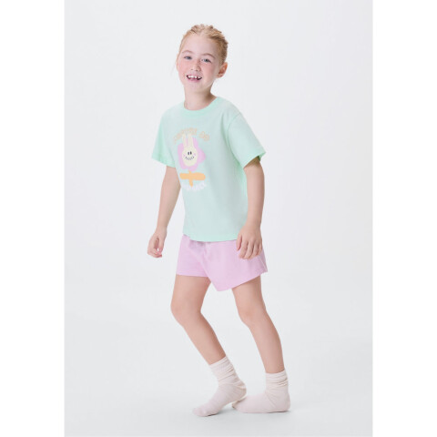 PIJAMA MM FEM VERDE LIMA