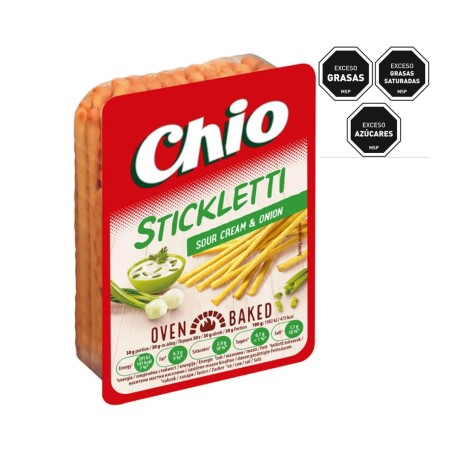SNACK PALITOS CHIO STICKLETTI 80 G CREAM & ONION SNACK PALITOS CHIO STICKLETTI 80 G CREAM & ONION