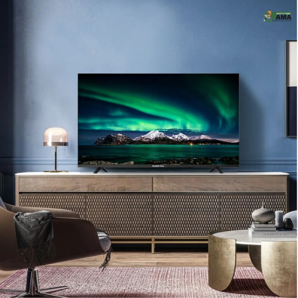PANTALLA LED 43" SMART FHD – VIDAA-NETFLIX-YTUBE-WIFI-HDMIX3-USBX2-ISDB-T acero inoxidable