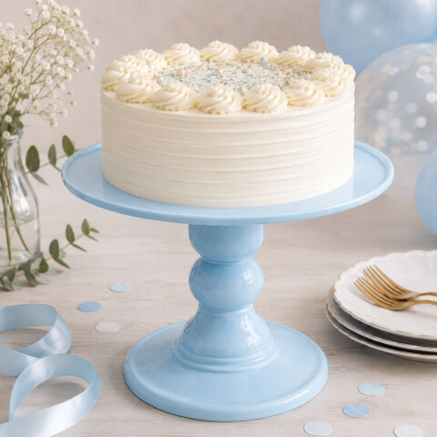 Soporte de Torta 27cm x18 cm Celeste