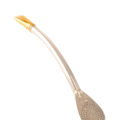 Bombilla de alpaca y bronce A10
