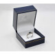Anillo Estilo Antiguo En Platino Con Brillantes Y Zafiros Anillo Estilo Antiguo En Platino Con Brillantes Y Zafiros