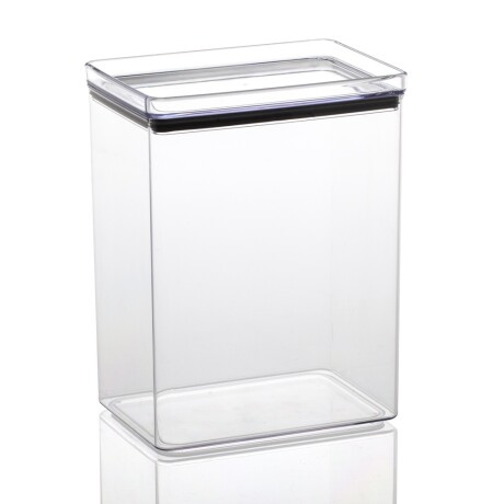 Pote Organizador Hermético Rectangular Multiuso Lumini 4.2Lt Transparente