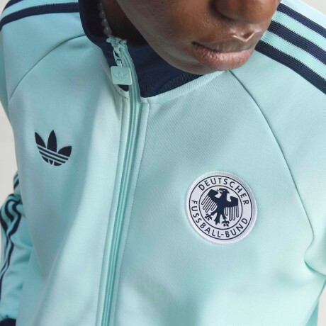Campera Deportiva Alemania adidas Light Blue