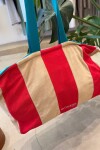 Towel Bag Rojo y Blanco