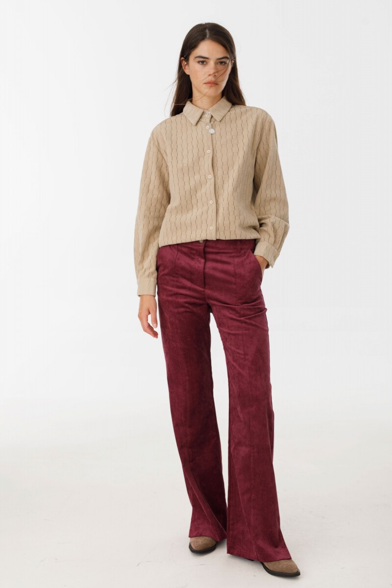 Camisa Liora Beige