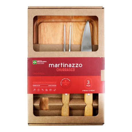 Set parrillero de 3 piezas Set parrillero de 3 piezas
