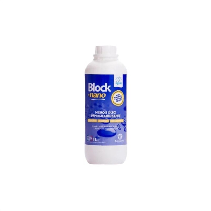 Block + Nano Impermeabilizante a base de Agua 1lt Bellinzoni Block + Nano Impermeabilizante a base de Agua 1lt Bellinzoni