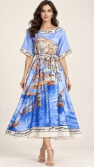 VESTIDO VENUS CELESTE