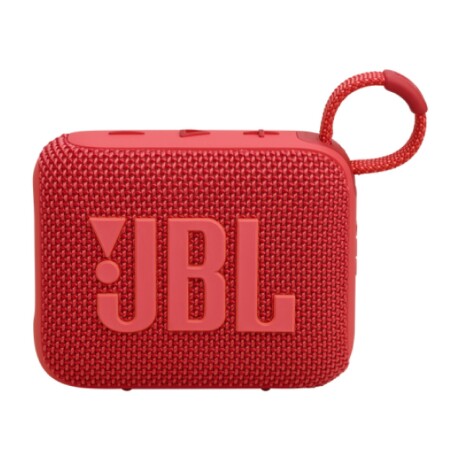 Parlante Bluetooth Portátil JBL Go 4 Resistente al Agua IP67 con Auracast Rojo