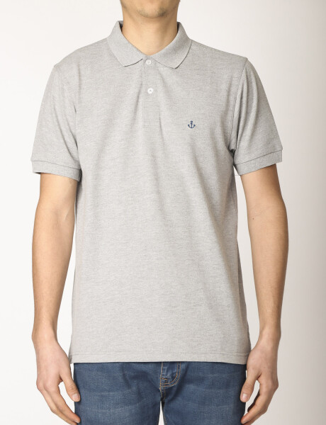 520602 REMERA PIQUÉ NAVIGATOR Gris Medio