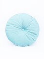 ALMOHADON VELVET REDONDO VERD ESMERALDA